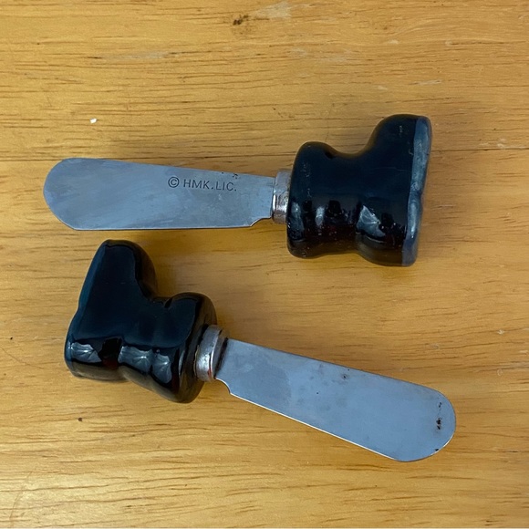 Hallmark Snowman Plate Cheese Pate Spreader Set - Picture 5 of 8